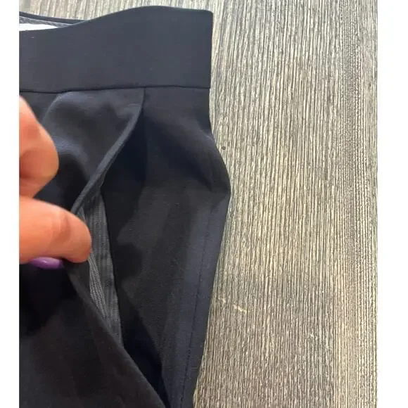 NWT Haggar Mens Dress Pants Straight Fit All Day Comfort Stretch Black Sz 32x32 - Picture 5 of 14